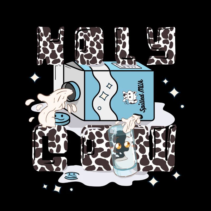 Holy Cow - Cowhide Pattern