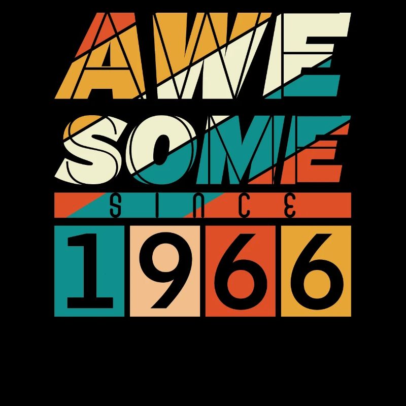 1966 né anniversaire année de naissance millésime