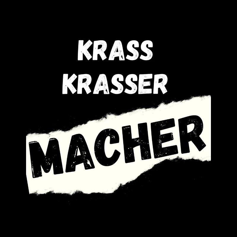 Krass krasser macher white write