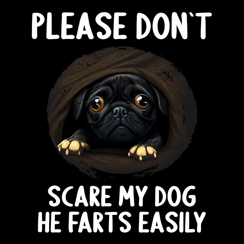S’il vous plaît, n’effrayez pas mon chien Carlin