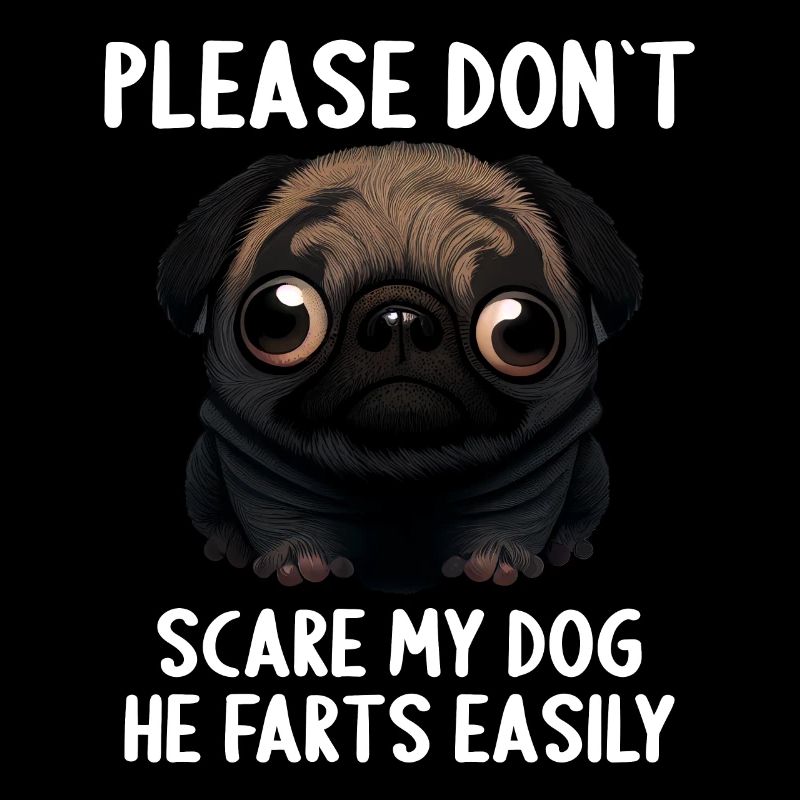 S’il vous plaît, n’effrayez pas mon chien Carlin