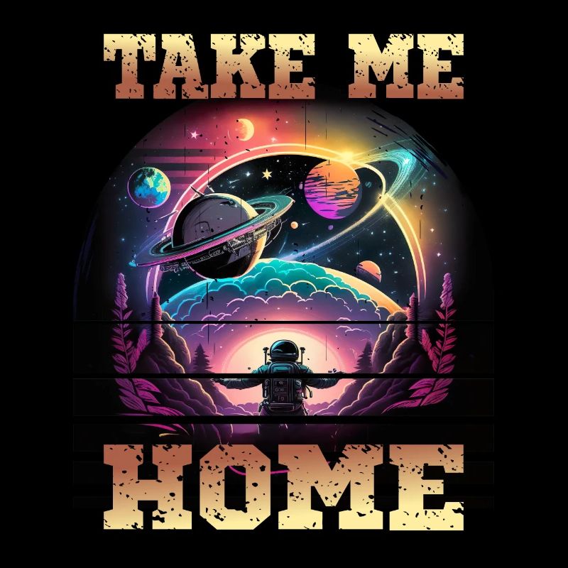 Astronaut Take Me Home für einen Kinder und