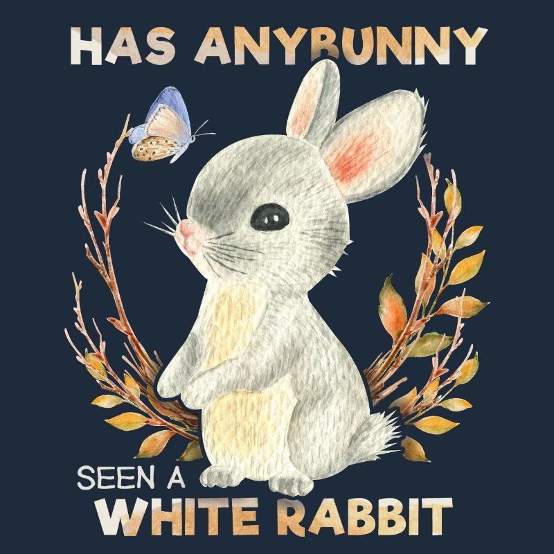 Funny Bunny, Bunny Saying, Pun, White-Rabbit