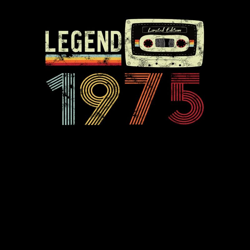 1975 Geburtstag Vintage Cassette