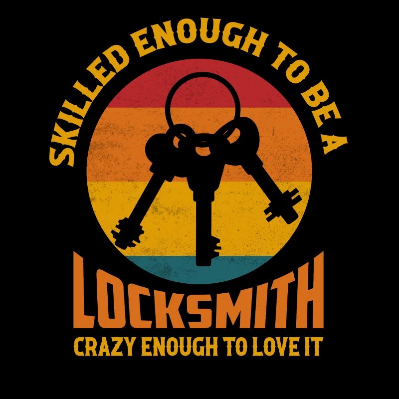 Skilled Enough To Be A Locksmith Lockpicker Pick L