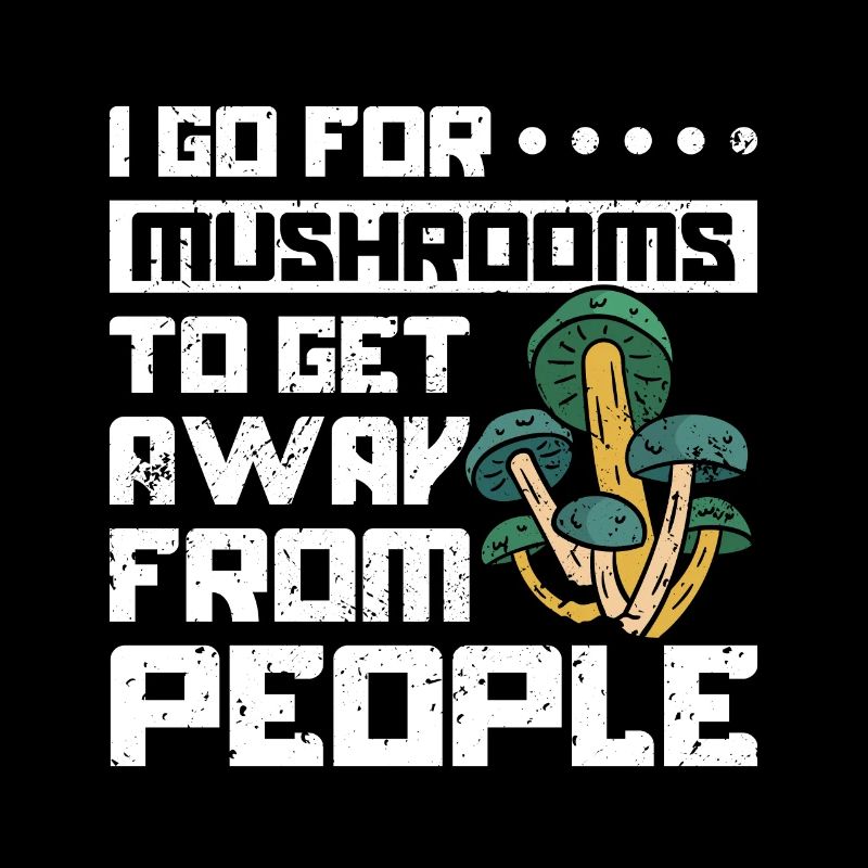 Je vais à la chasse aux champignons pour m’évader