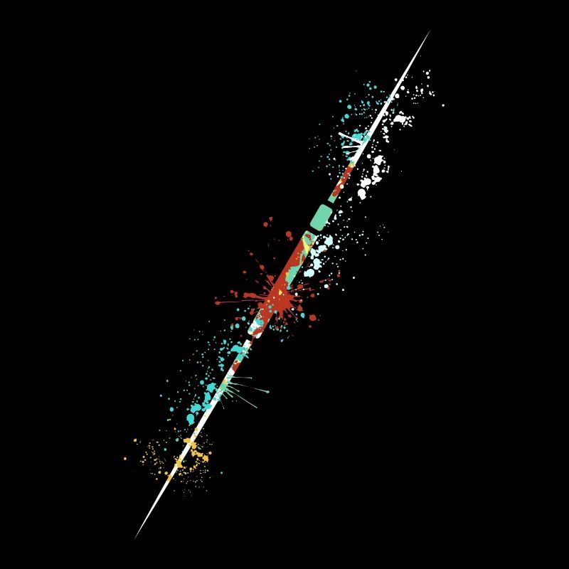 Splash javelin thrower design for Javelinist spear