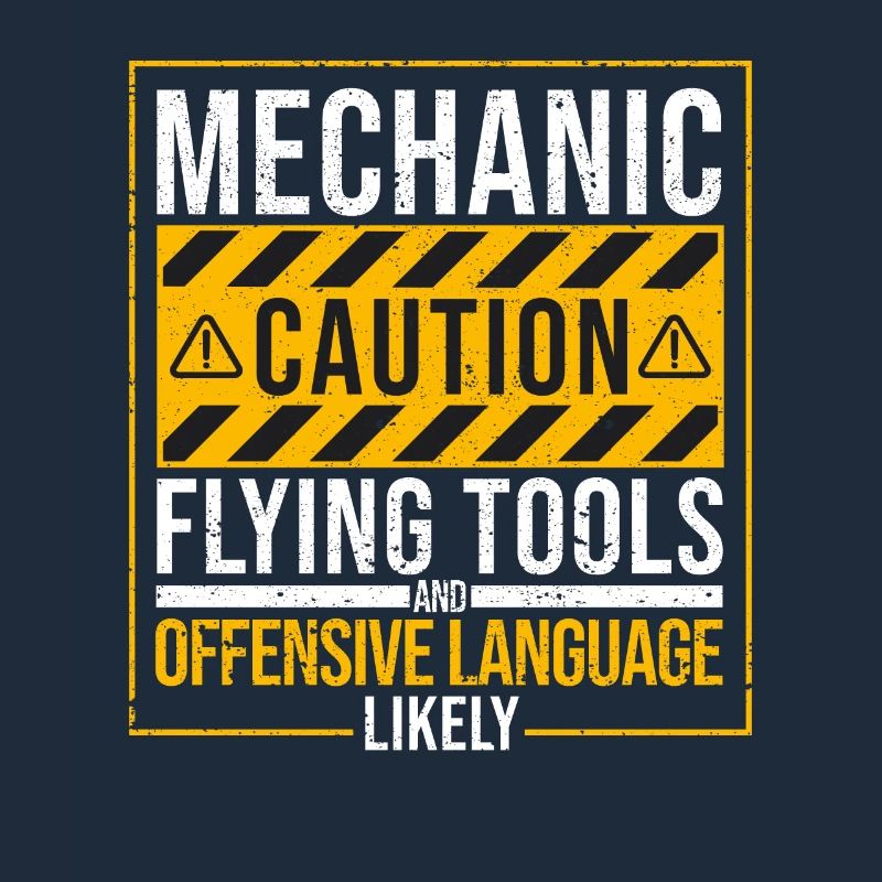 Mechanic Warning Flying Tools Offensive