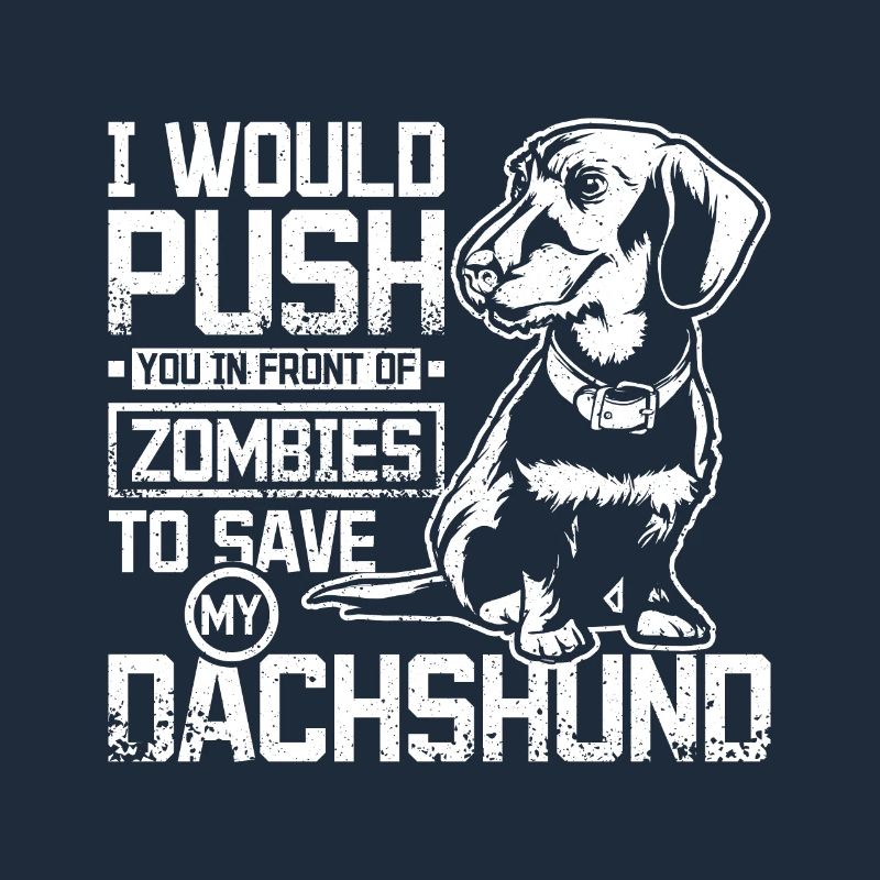 Poussez-vous devant les zombies pour sauver mon teckel