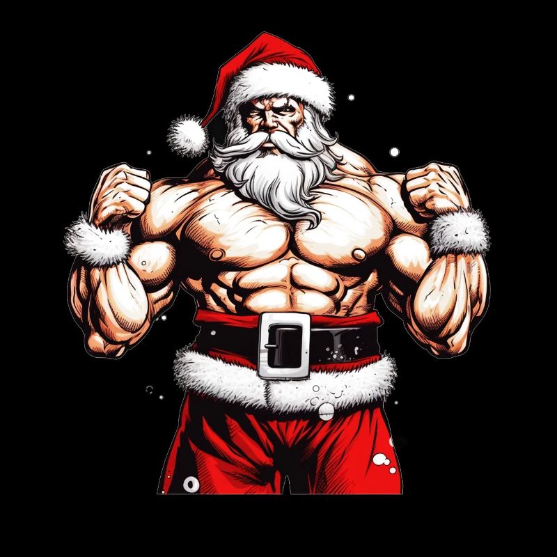 Fléchir avec le Père Noël: Noël pour les gains de vacances Sa