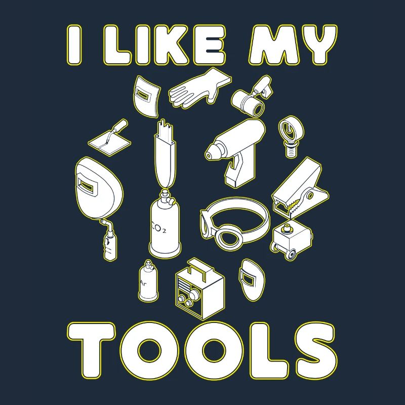 J’aime mon idée cadeau de soudage d’outils