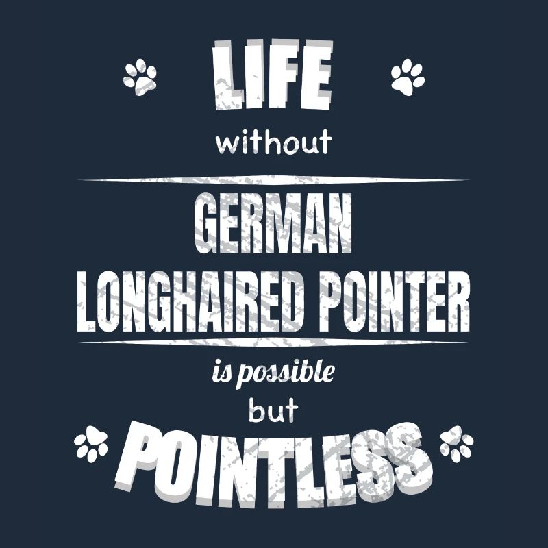 La vie est possible inutile - Pointer à poil long