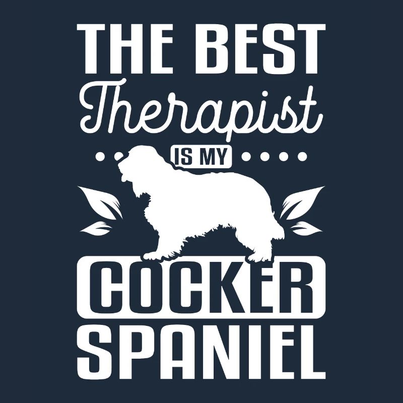 The best therapist is my cocker spaniel