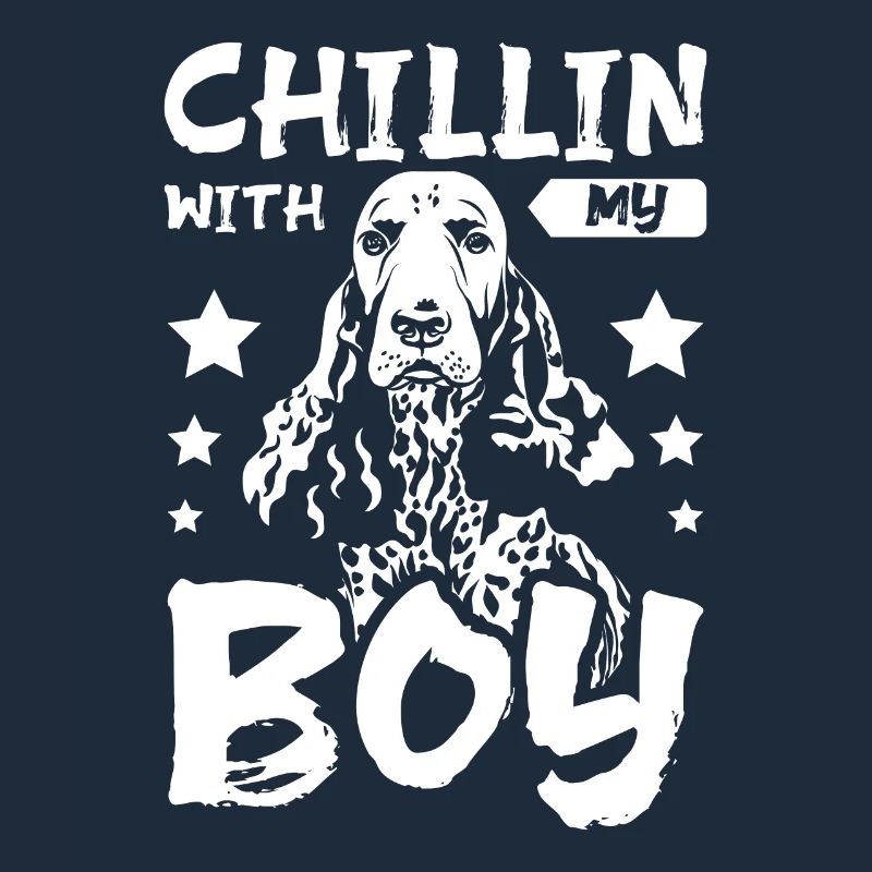 Chillin avec mon cocker garçon