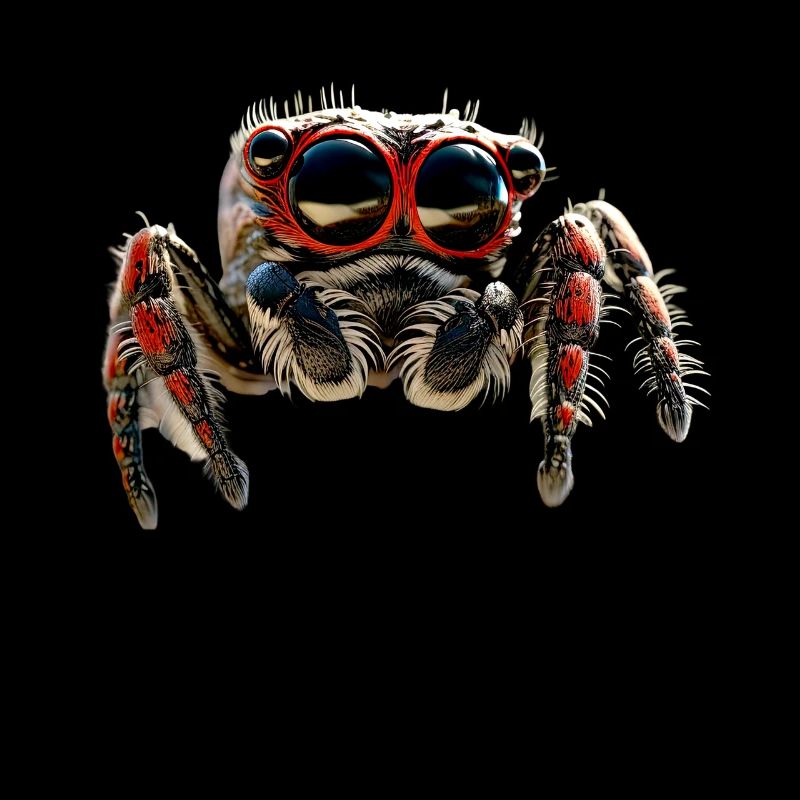 Araignée sauteuse tarentule tarentule araignée