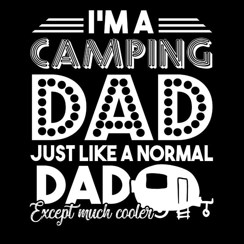 Camping Camping Dad Cooler