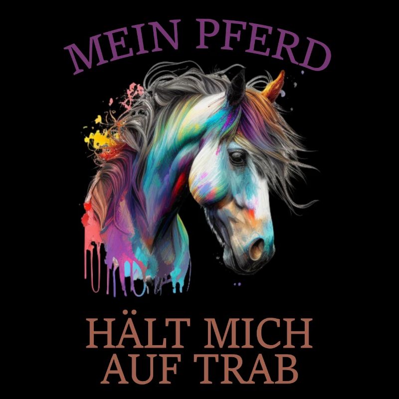 Mein Pferd hält mich auf Trab