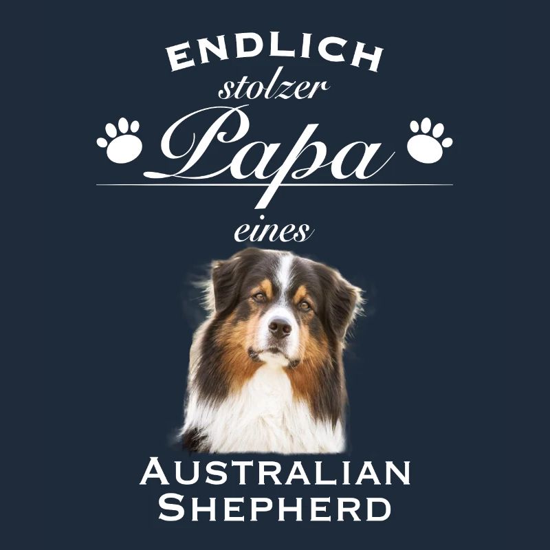 Endlich stolzer Papa - Australian Shepherd
