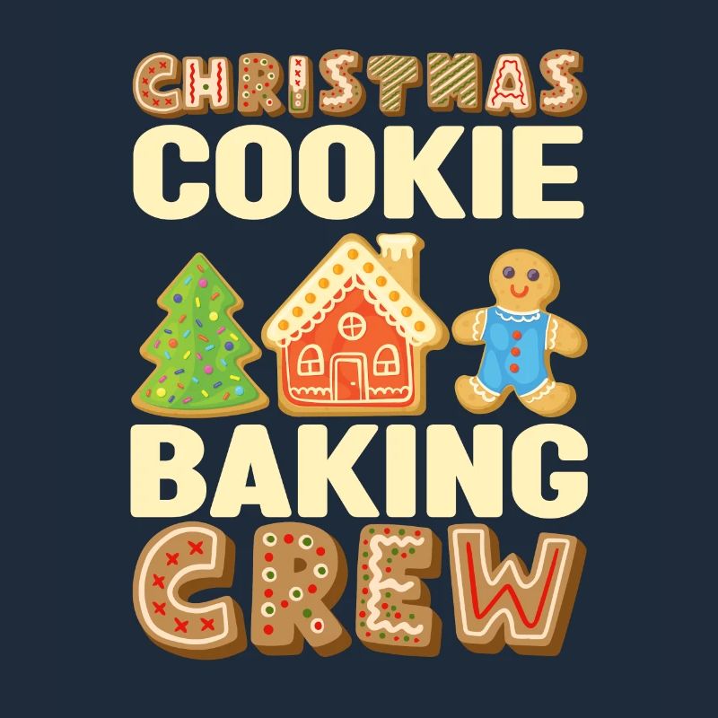 Équipe de cuisson de biscuits de Noël traditionnelle