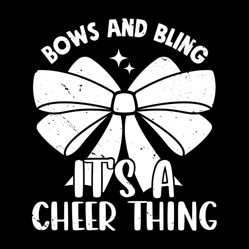 Bows & Bling It's A Cheer Thing Cheerleading Cheer