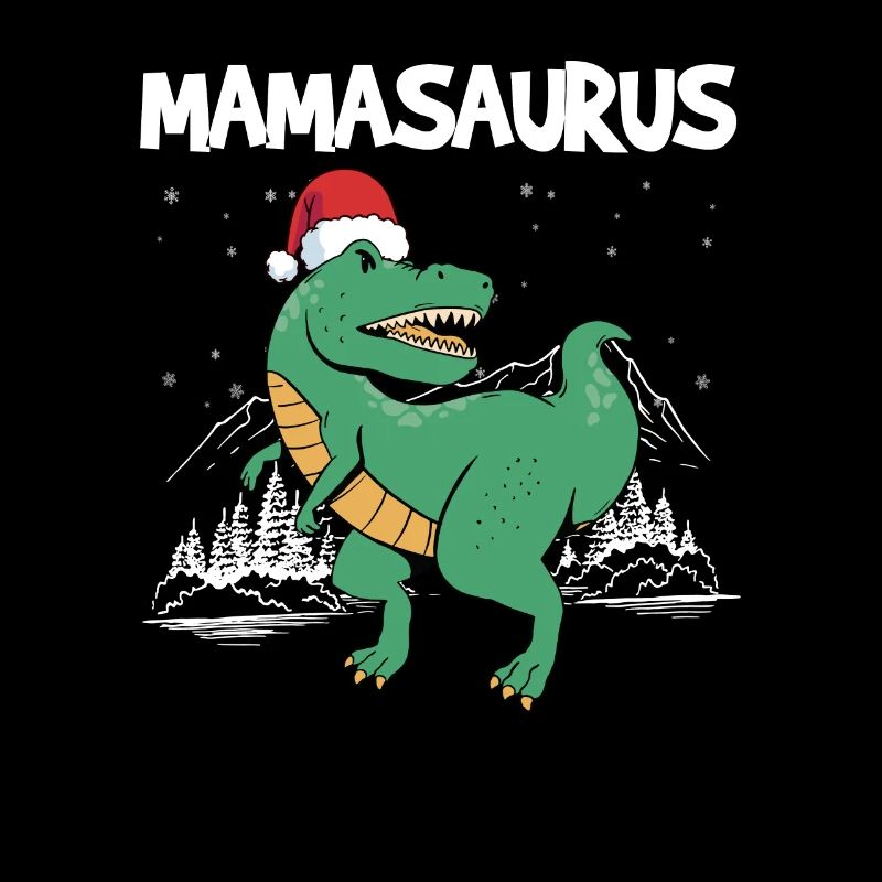 Mamasaurus T Rex Mama Dinosaure Noël