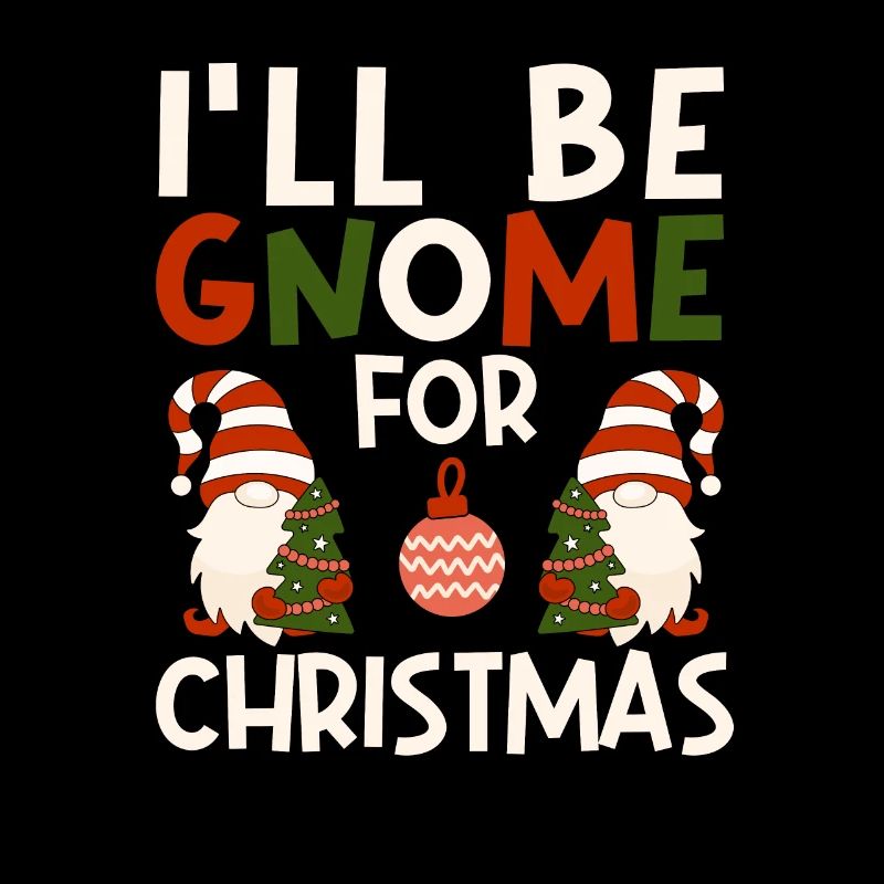 Ich werde zu Weihnachten ein Gnom sein Lustige