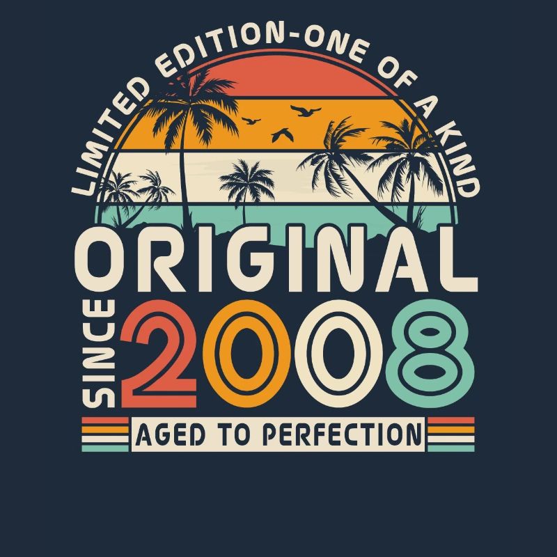 Vintage Original Since 2008 Geschenk