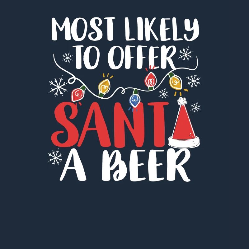 Dem Weihnachtsmann am ehesten ein Bier anbieten