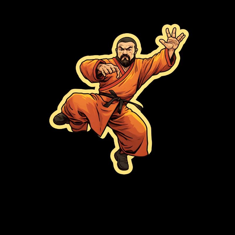 Combattant de Kung Fu