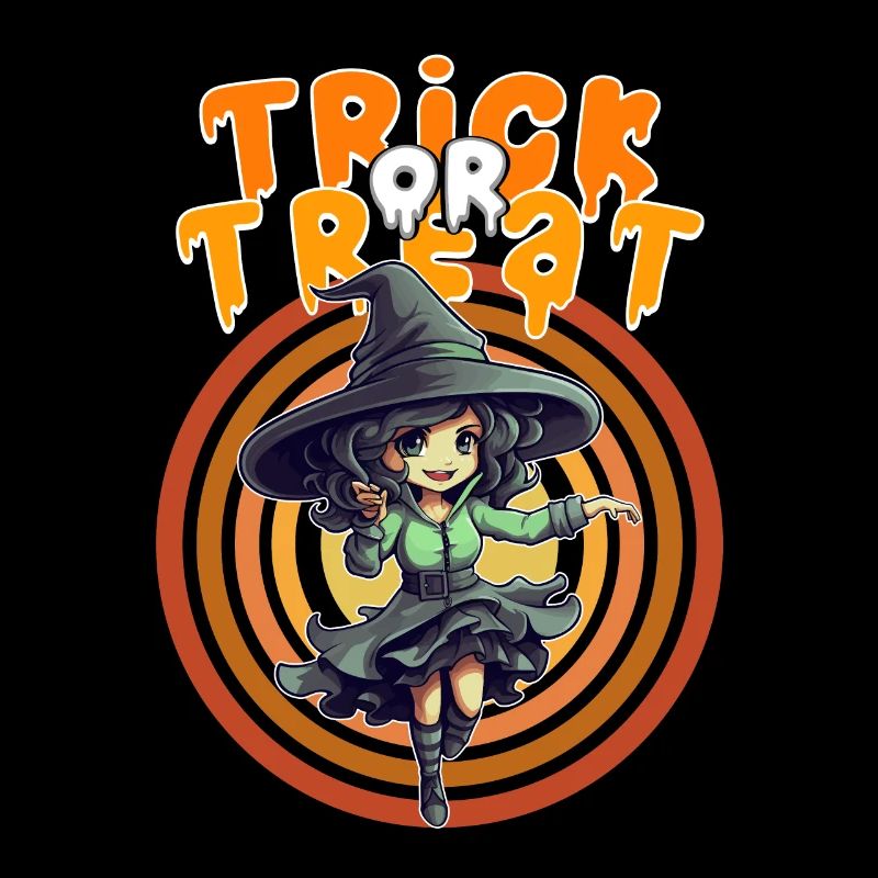 Halloween Design Hexe Witch Design