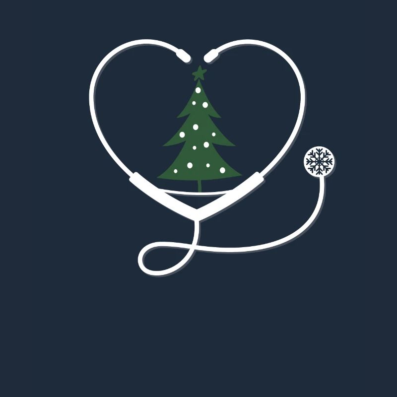 Nurse Christmas Tree Snowflake