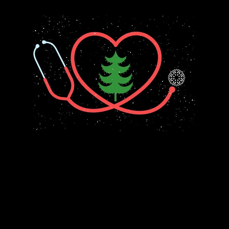 Infirmière Arbre de Noël Flocon de neige