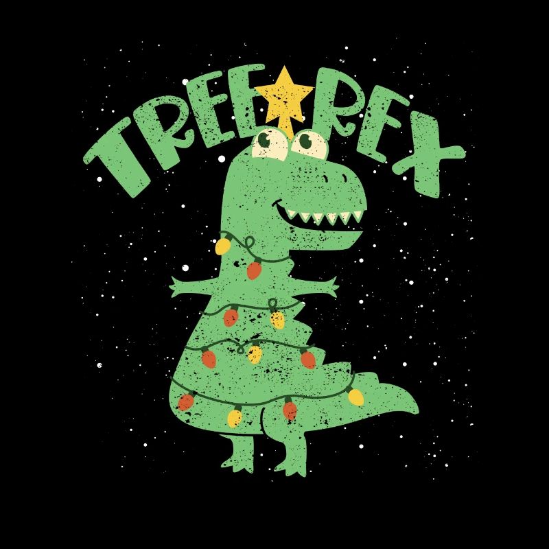 Tree Rex Dinosaur Christmas Pajamas Xmas