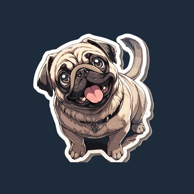 Mops Mops Hund Mops Sonnenbrille Mops Geschenk
