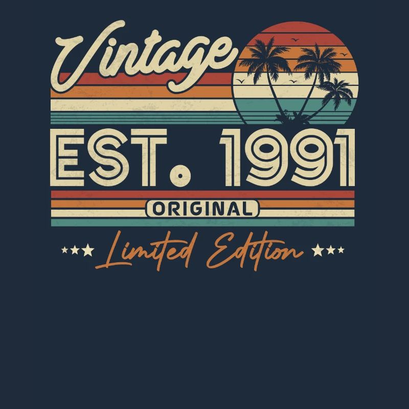 Vintage Geburtstagsgeschenk 1991