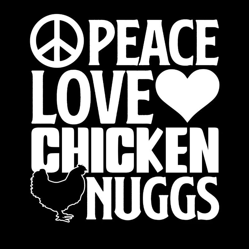 Chicken Peace Love Chicken Nuggs