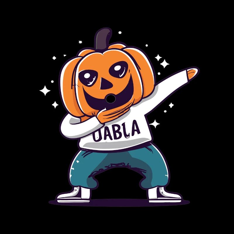 Pumpkin Dabbing Dab Pumpkin Dance Halloween Trend