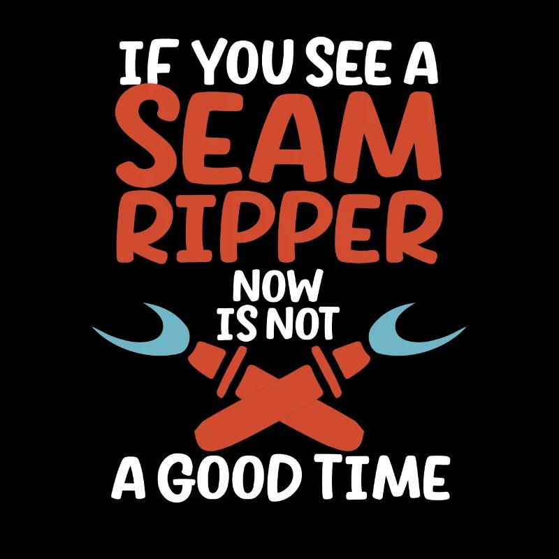 If you see a seam ripper, there is now no
