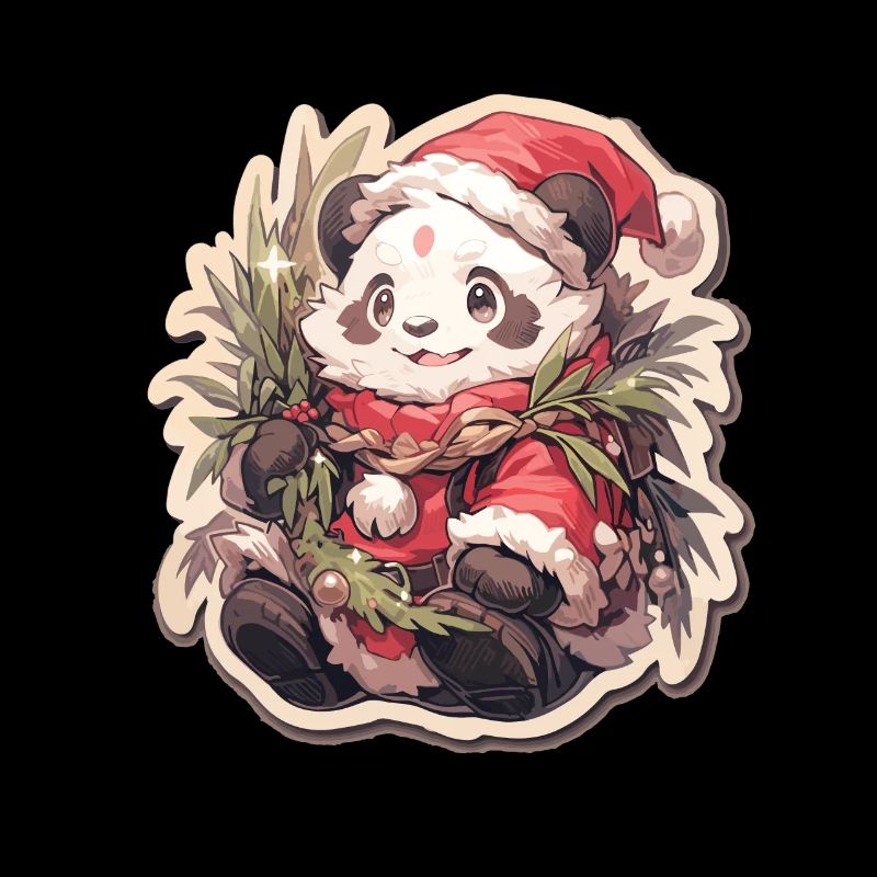 Panda Noël Panda Pandas Panda Noël