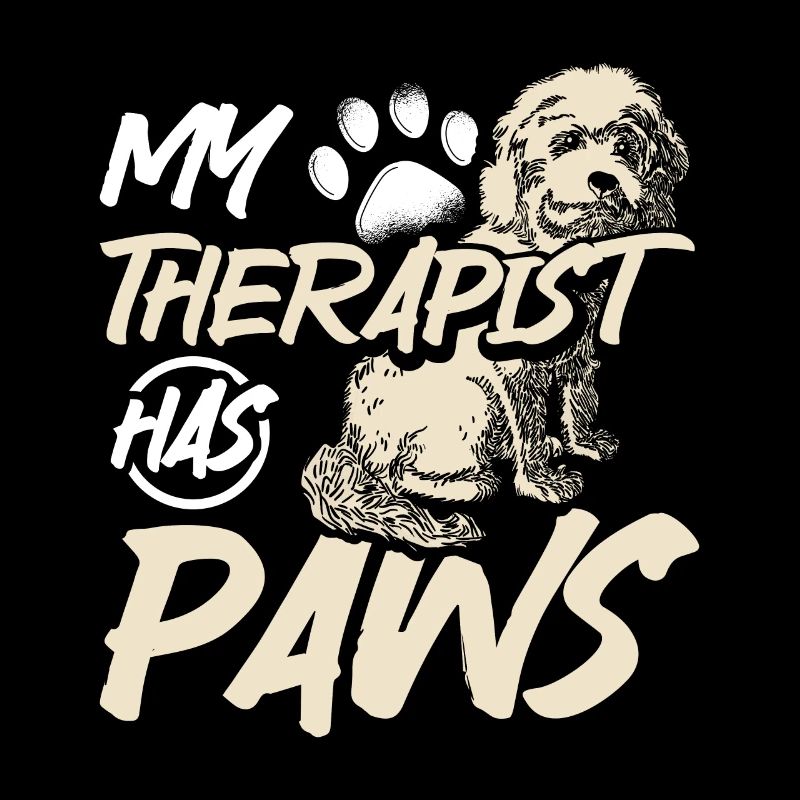 Mon thérapeute a des pattes cockapoo