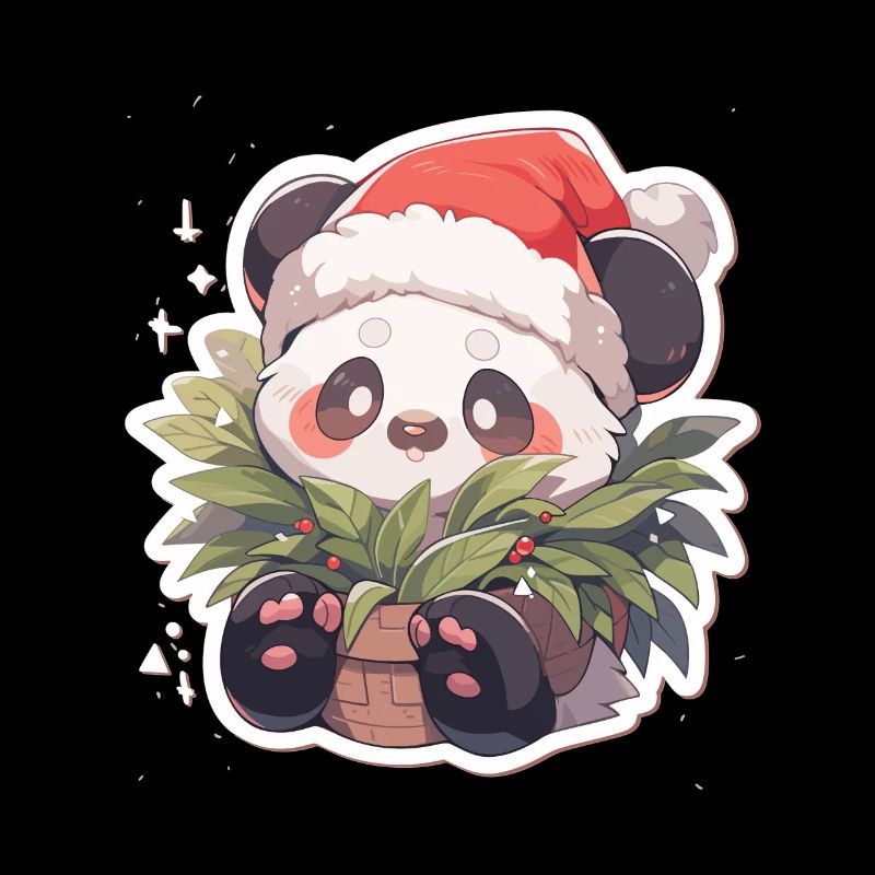 Panda Noël Panda Pandas Panda Noël