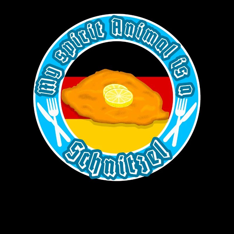 Mein Seelentier ist ein Schnitzel lustiger Spruch