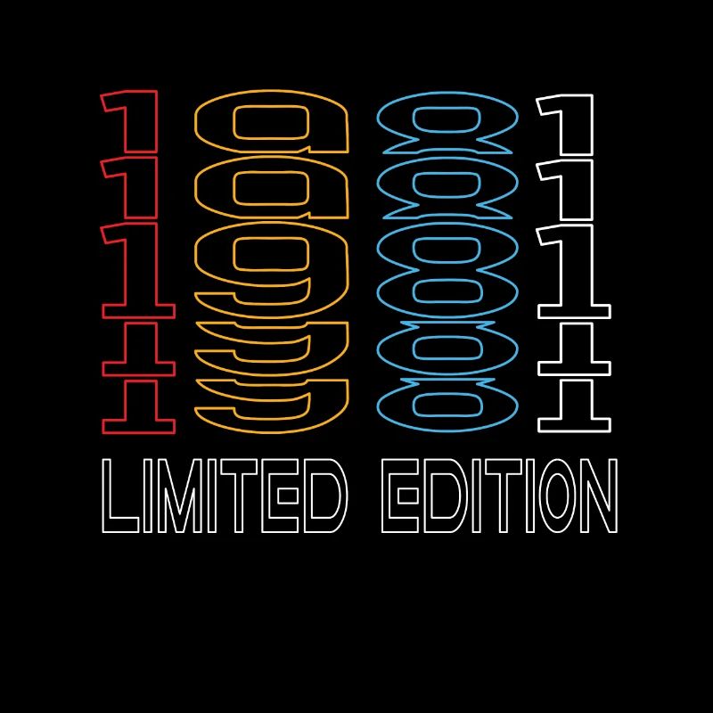 Edition Limitée 1981 Anniversaire 1981 Vintage Rétro