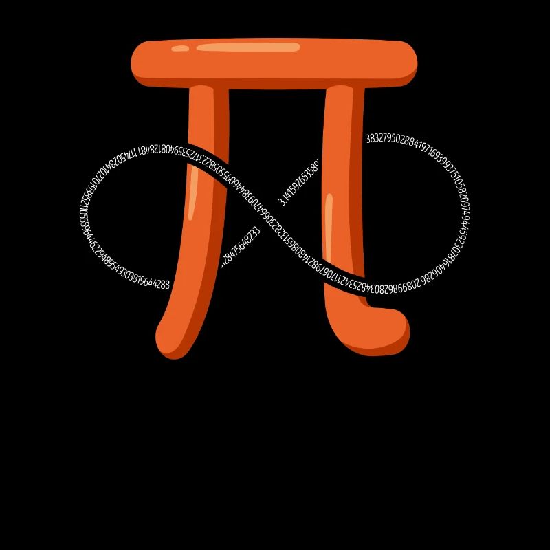 Numéro Pi drôle 3,141 Infinity Pi Day Drôle de geek