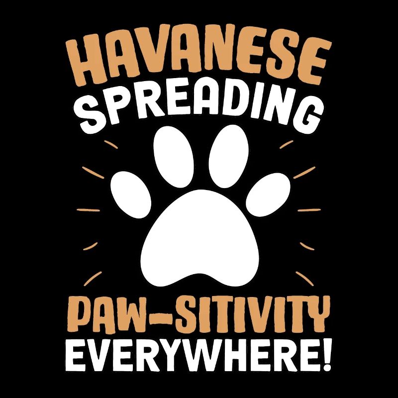 Havanese Spreading Paw-sitivity everywhere!