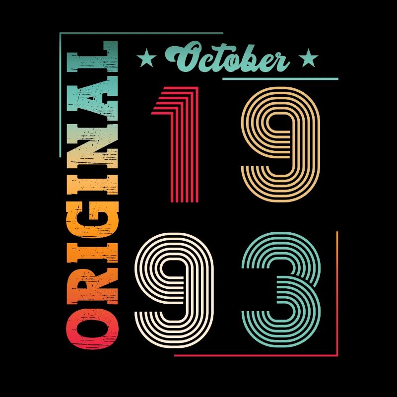 30e anniversaire Original Octobre Année 1993
