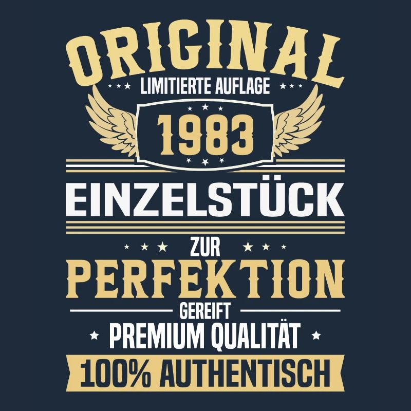 Vintage 1983 - Perfektes 40. Geburtstagsgeschenk
