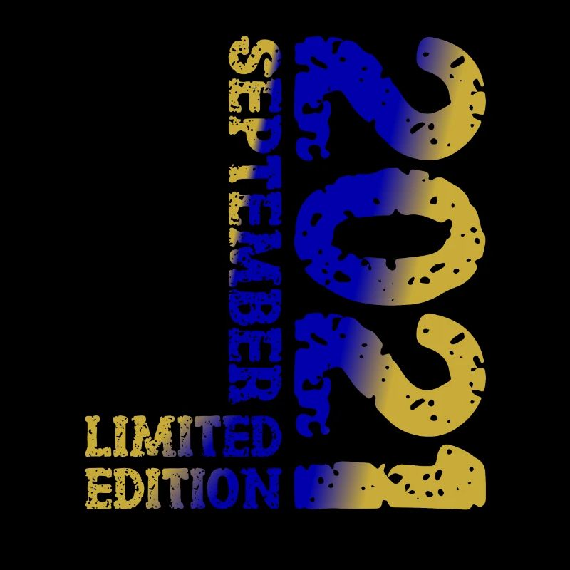 2021 September Limited Edition 2. Geburtstag Deko