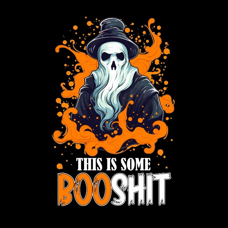 Das ist ein Boo Shit Wizard Ghost Geek Halloween