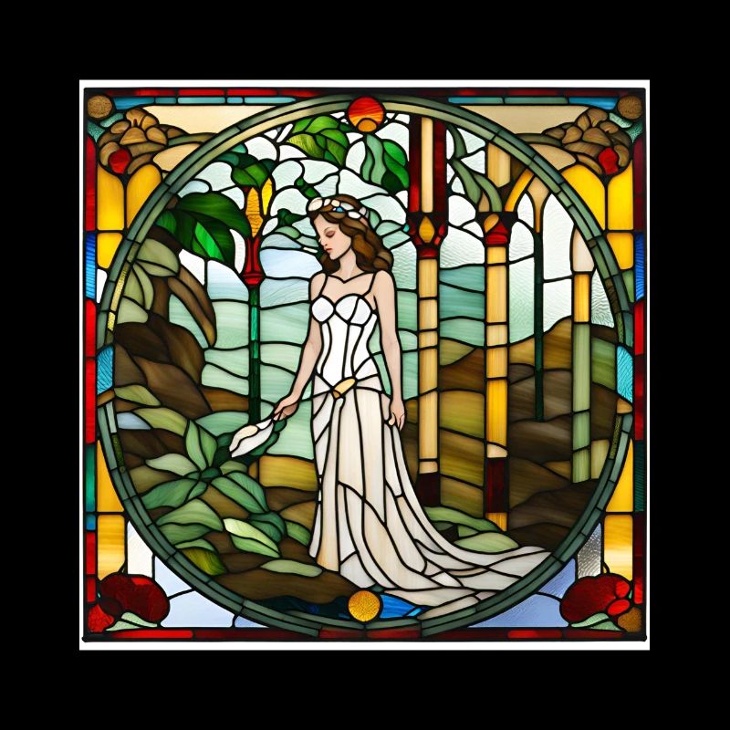 Verre de mariée - design à l’ancienne